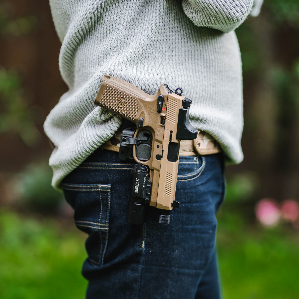 Tokyo Marui FNX45 Retention Holster Precision Airsoft Atomic Airsoft